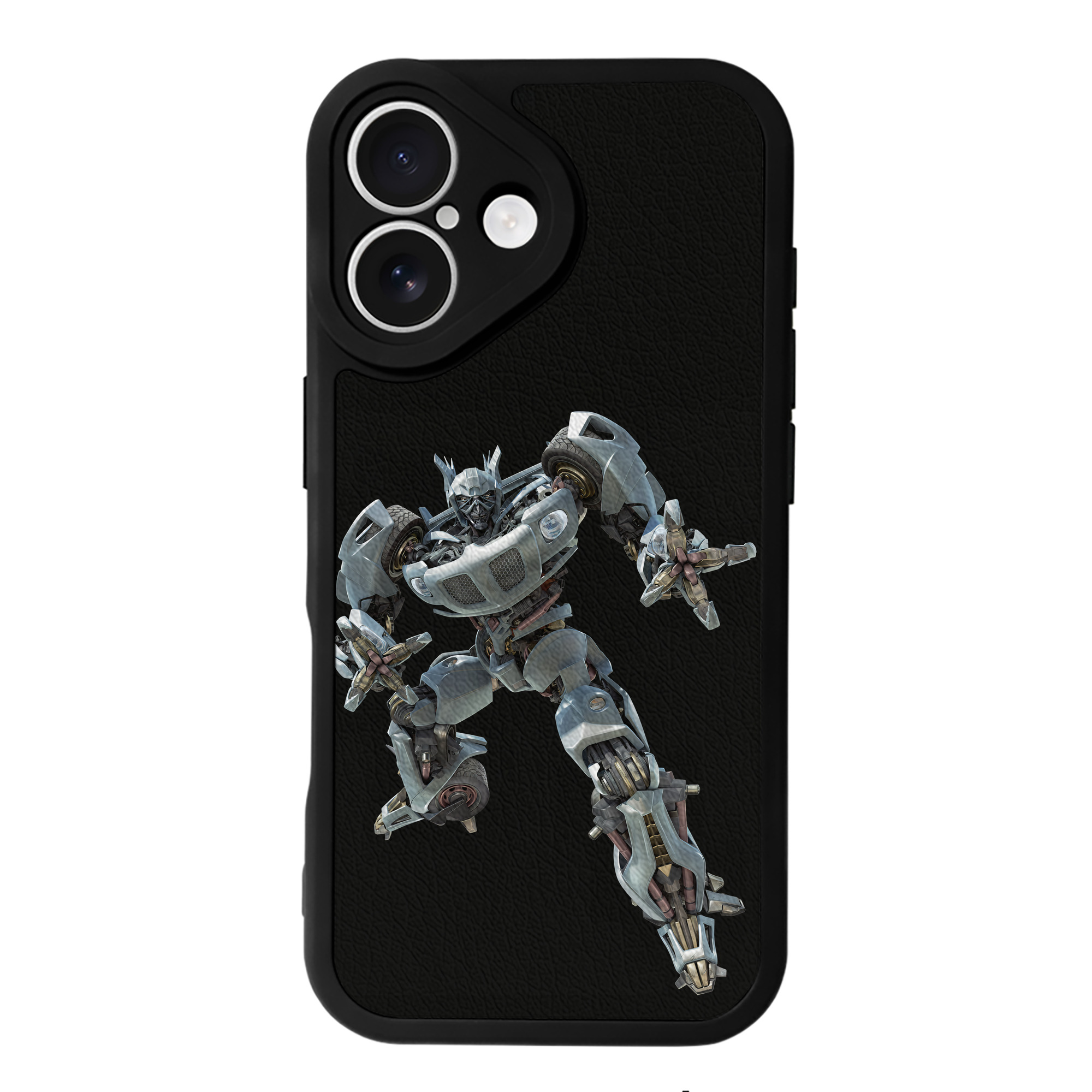 （画像用） Transformers トランスフォーマー 【iPhone 16シリーズ対応】シリコンスマホケース（レザー調） 材質：シリコン